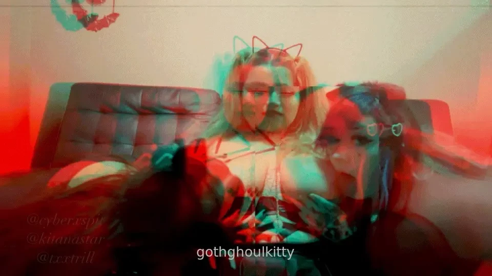 Naughty kittens need some play time cyberxspit txxtrill 