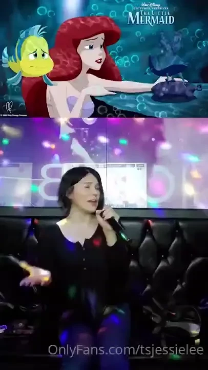 Jessie sings part of your world - the little mermaid part of your 