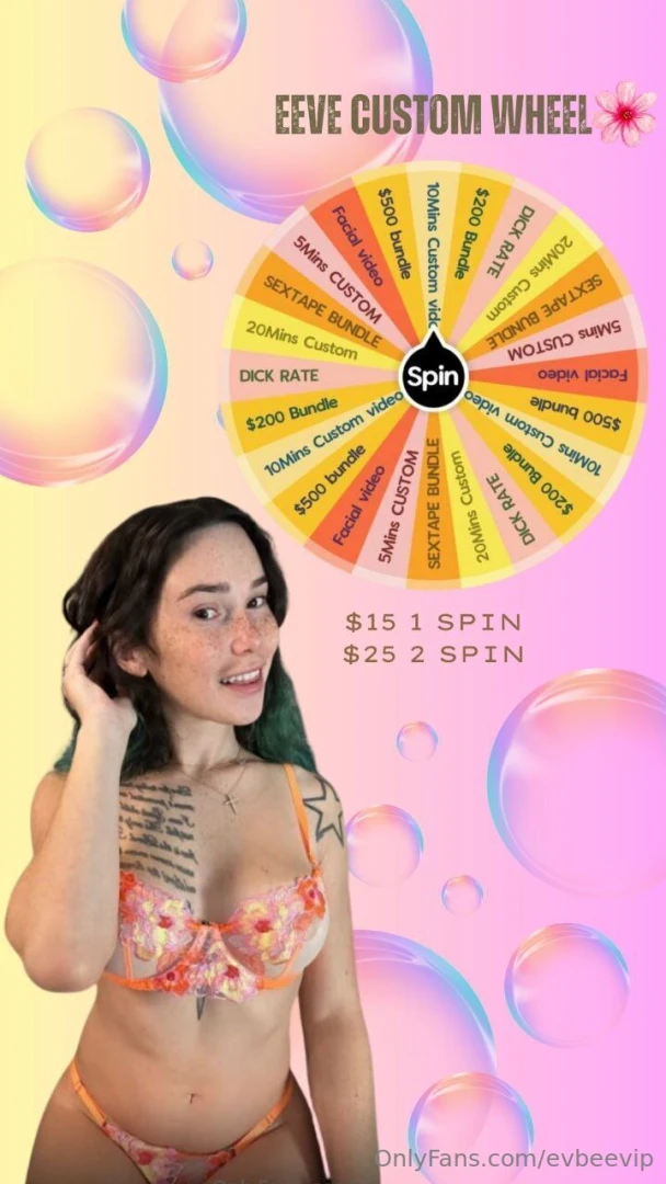 Spin the wheel if you dare your fantasy awaits 