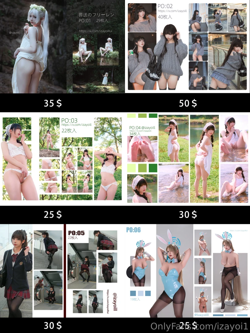 New menu please dm me and tell me which set you want and tip me in dm 