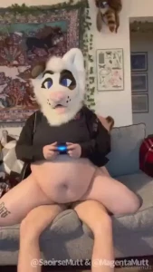 What s a better gaming chair than your cute doggy husband s big bone i