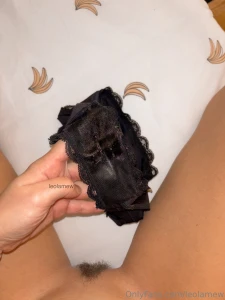 Freshly orgasmed in panties