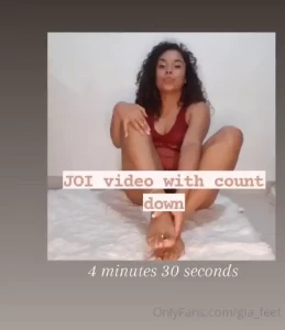 30 off joi with count down at the end