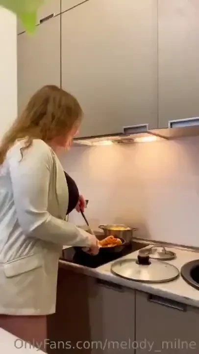 If you found me cooking at your place like this what would happen 