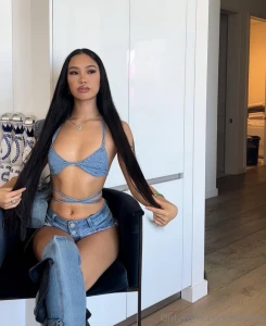 Long hair don t care unless it s caught in lip gloss