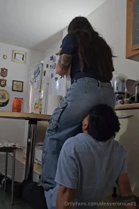 Just a furniture under my jeans