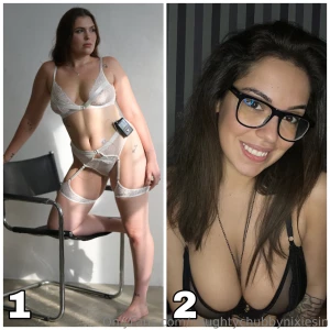 Wanna see more subscribe them for free now 1 her outfit would look