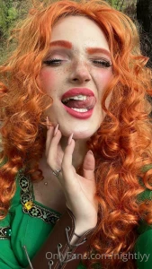 I m already a fiery girl but with the red hair i can melt any heart do