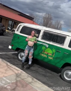 This sexy girl takes on the streets of foco part 1