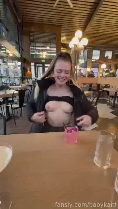 Would you let me tease you while we wait for our dinner entries 
