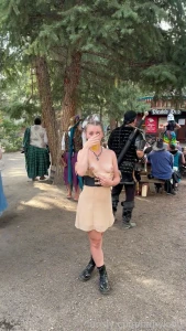 Naughty fun at the renaissance fair