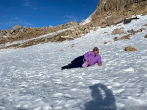 Posing in the snow part 5