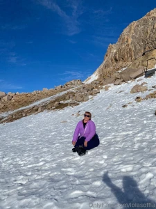 Posing in the snow part 4