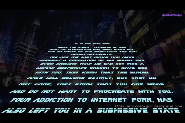 Here s a preview of my new clip 2049 - wrath of the ai - the full clip 