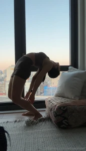 My new way of waking up while visiting nyc i hope i can maintain this part 1
