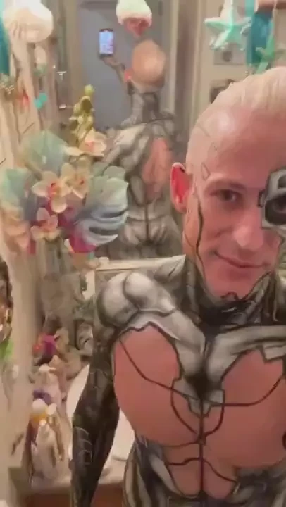 Bts - on the cyborg look i did last halloween 2022 or should i say part 1 