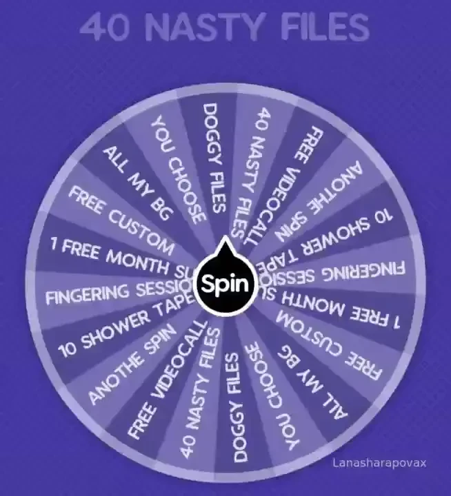 Filthy spin the wheel 1 spin - 5 3 spins - 10 limited spots only 