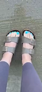 My birkenstocks were dirty