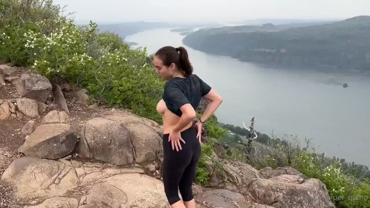 Was thinking of y all on top of this mountain yesterday 