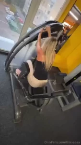 I love going to the gym and you