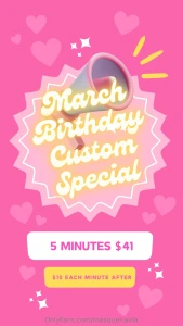 Customs open until sunday dm me your dirtiest ideas i leave for