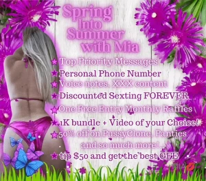 Spring into summer gfe tip just 50 and i ll spoil you now let me be