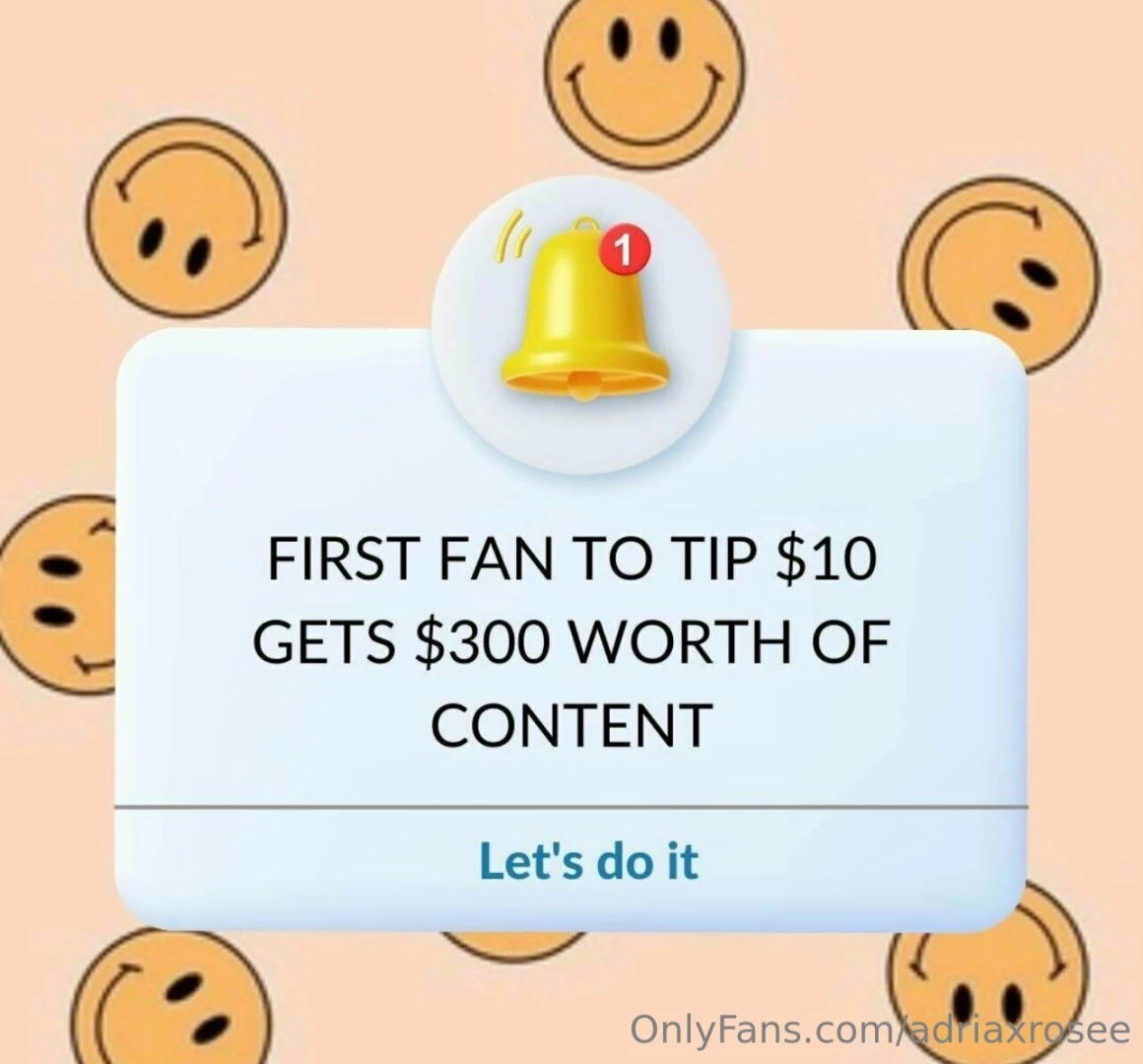 Sent immediately once tipped part 2 