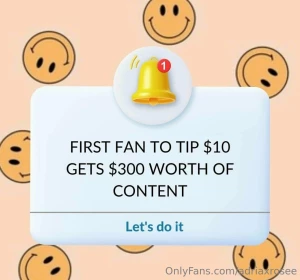 Sent immediately once tipped part 2