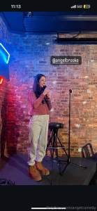 Yesterday i worked til 6 went home to pack a gym bag hit an open mic part 1