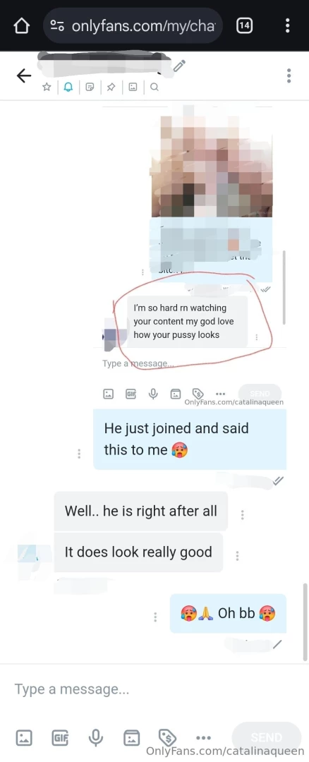 He also seen it oh stop it u guys i can only cum so many times join my 