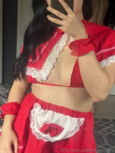 Horny on the weekend as usual do you like my little red riding hood