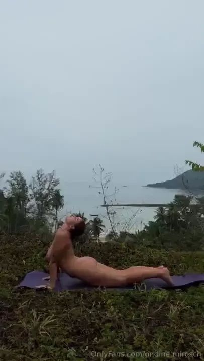 Sensual and sexy yoga video with the sexiest poses showing my most 