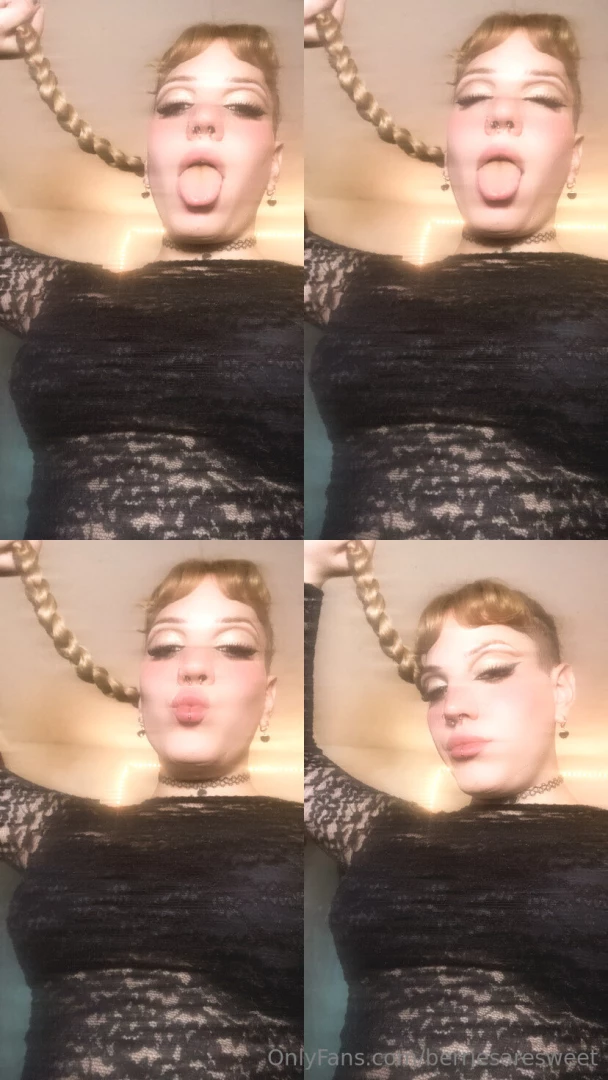 My tongue out is just for you part 1 