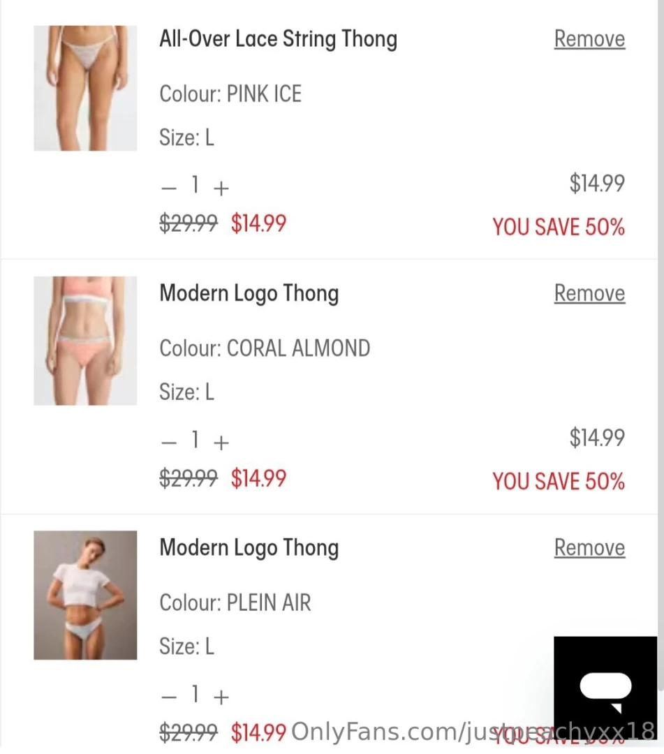 If you want used calvin klein panties today would be the day to dm me part 1 