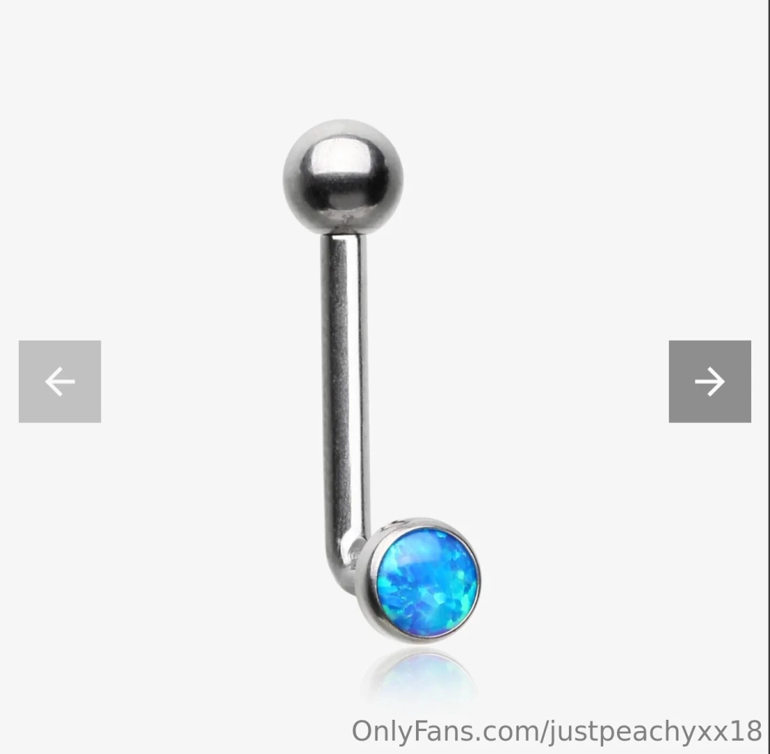 Should i get this coz im not a fan of the plain silver pussy pearcing 