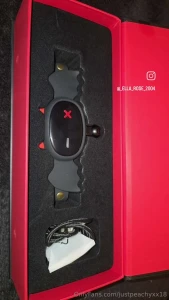 Hehehe new app controlled shock collar this will make lives and video