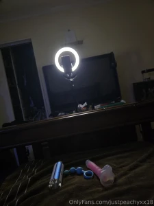 Late night session making custom videos and new content