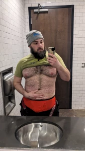 Got horny at work so i had to take some selfies with my big thicc cock part 1