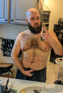 I love how my wet fuzzy looks after it gets wet