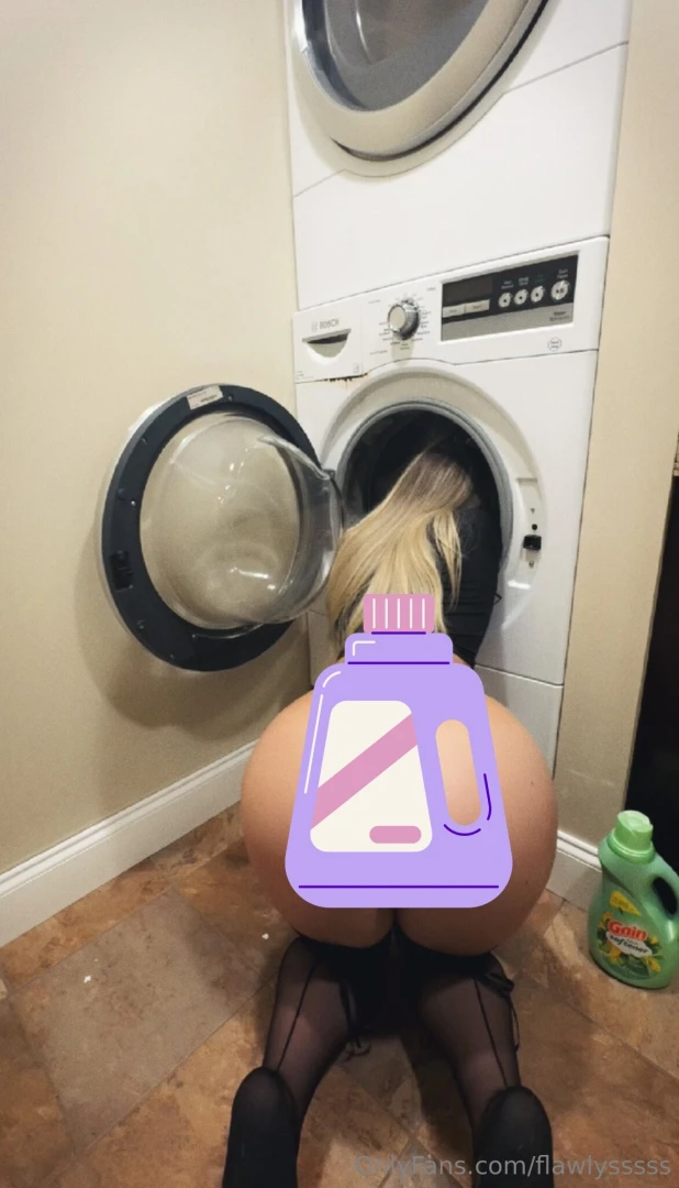 Help step bro i m stuck in the dryer 