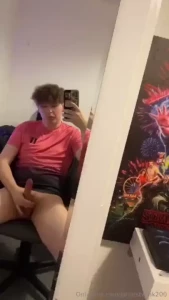 I felt horny when i got home after football practice and jerked off