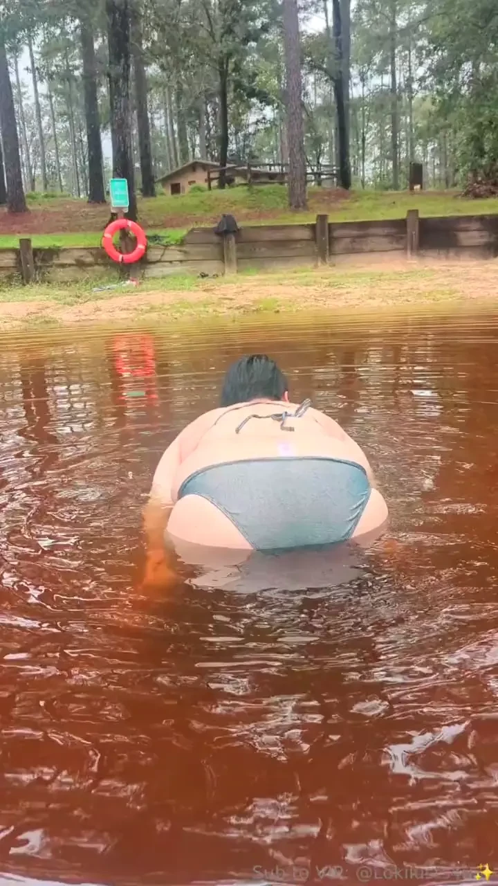 All my new lake flashing videos with my new ittu bitty silver bikini 