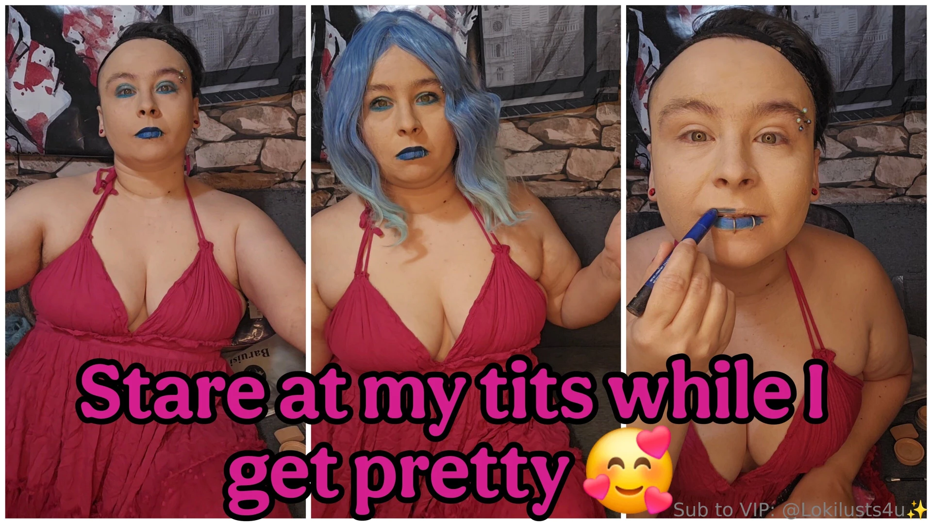 Free on vip this month behind the scenes getting ready for filming can 