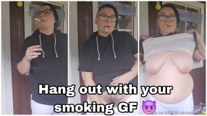 Free on vip this month chatting and smoking you wish your nerdy slut