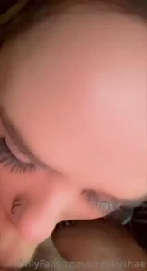 He gets a blow job after a long day of work chokes me with his monster