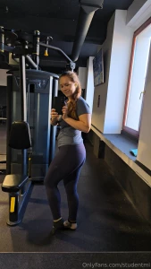 Just trying to learn to pose in the gym since nobody s here now part 2