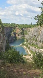 Bike trip to the quarry and some sunbathing afterwards