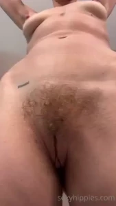 A little post-shower bushy goodness for you