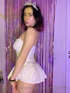 I want to dance for you in this short skirt