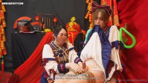 Ab138 bitch sissy cumshot and edging training chinese and english part 4